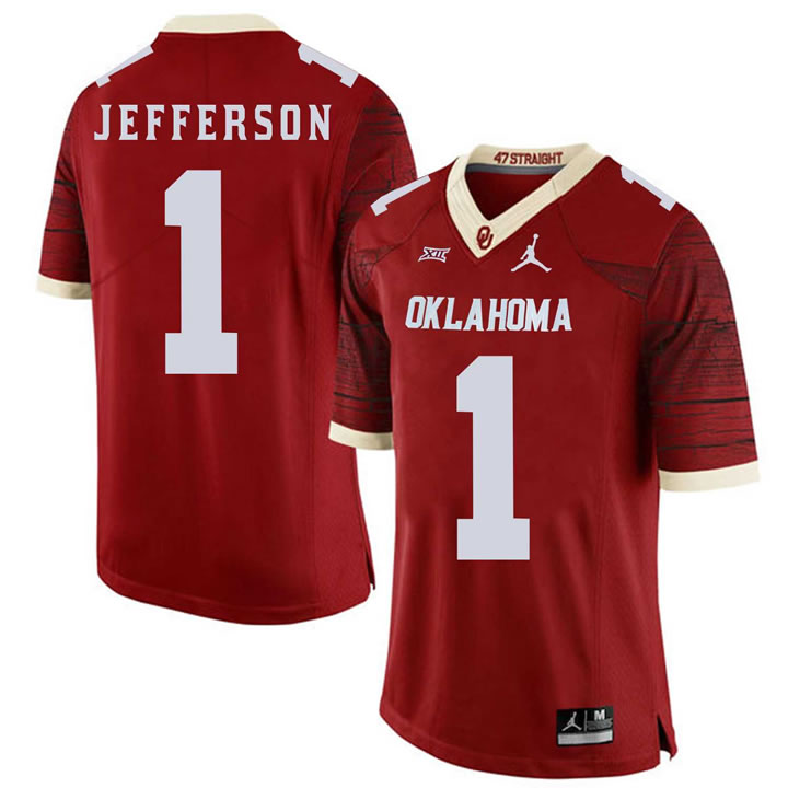 Oklahoma Sooners 1 Tony Jefferson Red 47 Game Winning Streak College Football Jersey Dzhi,We sell and wholesale Oklahoma Sooners 1 Tony Jefferson Red 47 Game Winning Streak College Football Jersey Dzhi on line form chian!